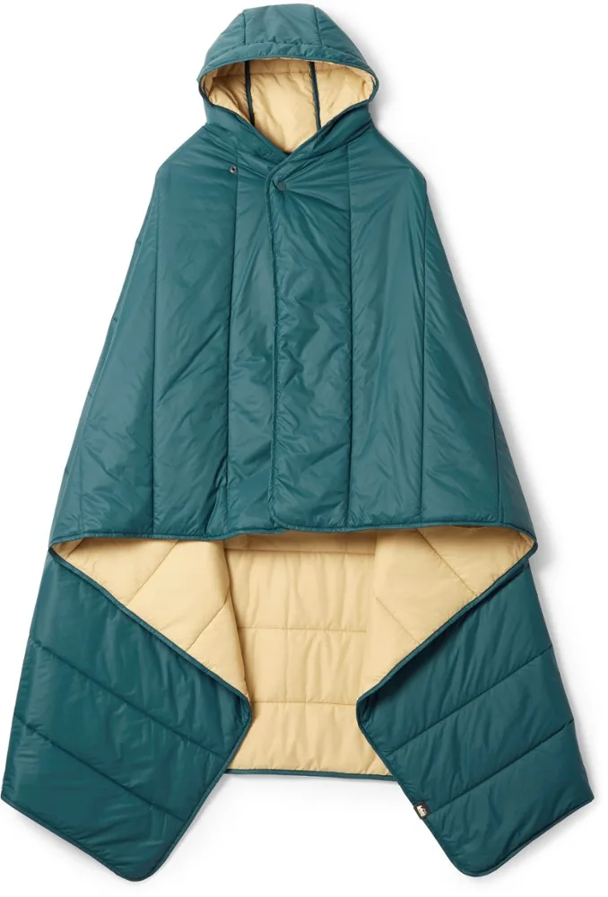 REI Camp Wrap down camping blanket