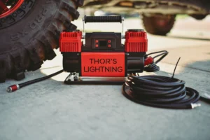 Read more about the article Thor’s Lightning Portable TotalControl 12v True Dual Air Compressor Review